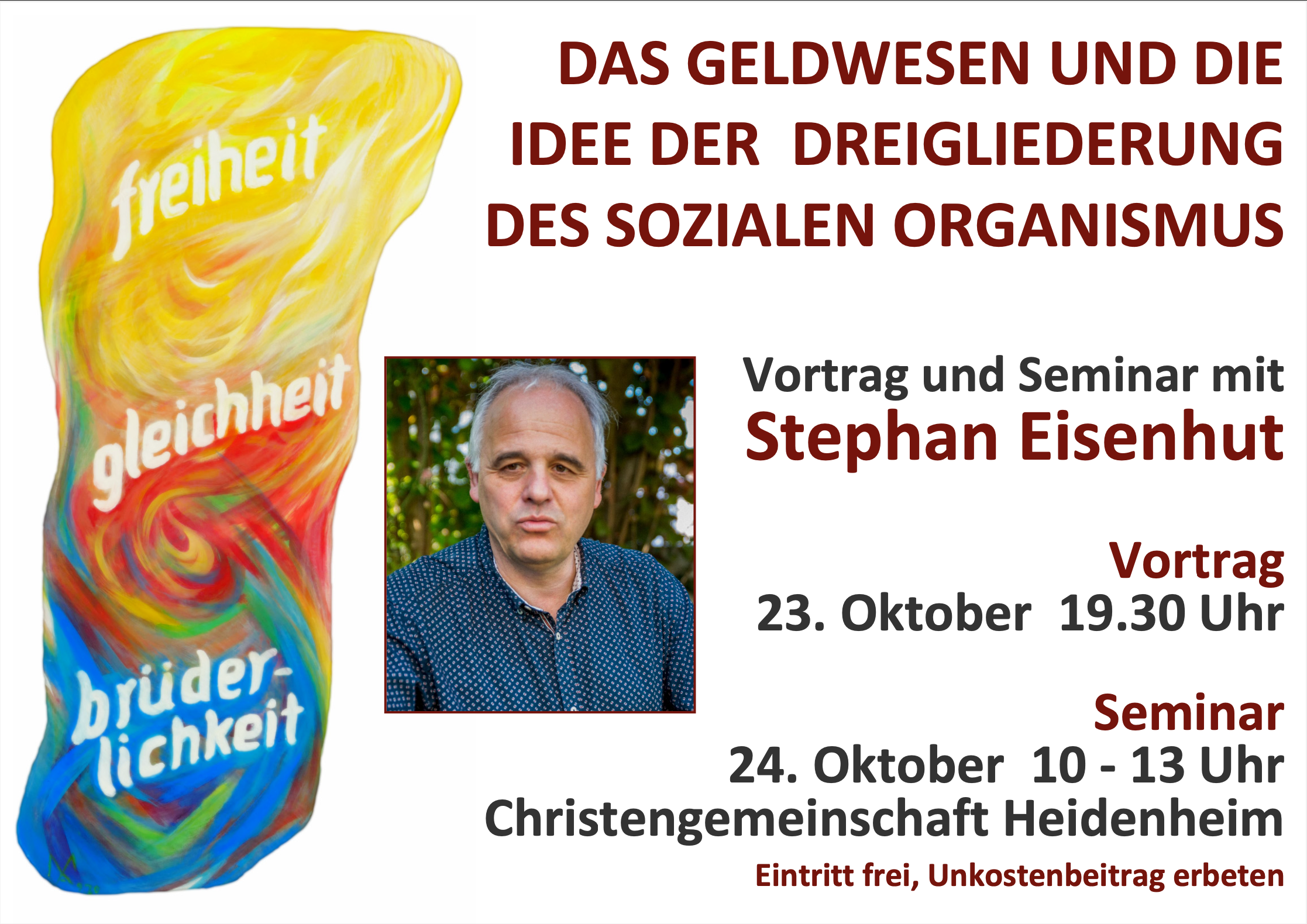 Das Geldwesen und die Idee der Dreigliederung des sozialen Organismus