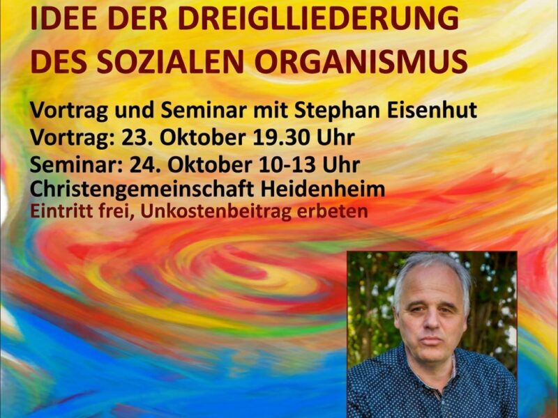 Das Geldwesen und die Idee der Dreigliederung des sozialen Organismus