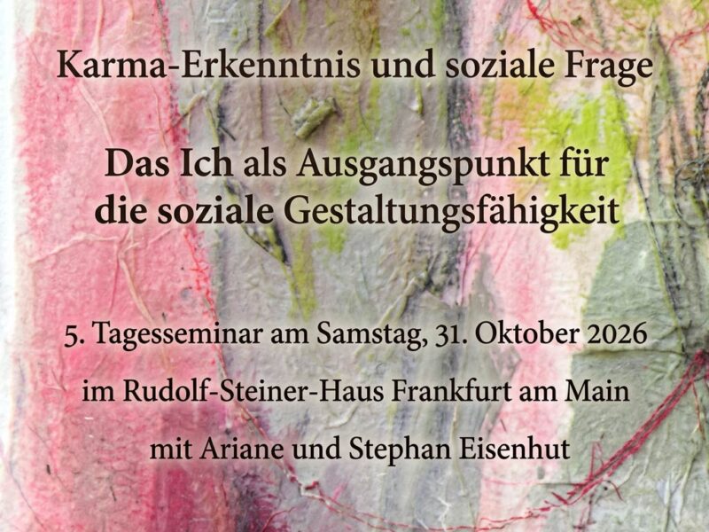 Karma-Erkenntnis und soziale Frage